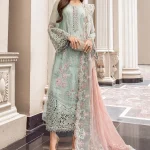 Chiffon Embroidered 3pc