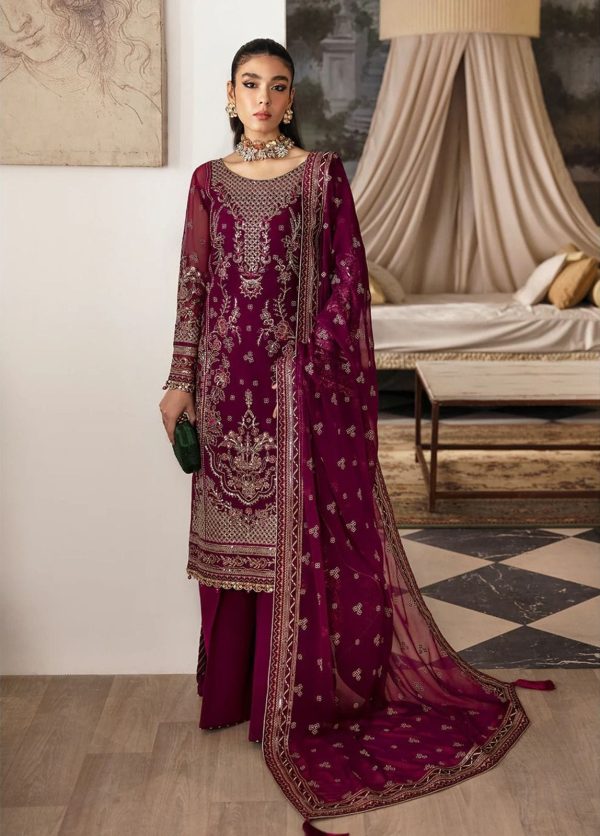 Gulaal Embroidered Chiffon 3pc