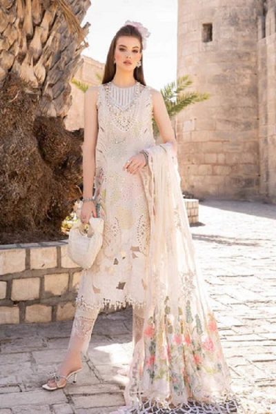 Maria B Embroidered Luxury Lawn