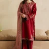 Zara Shahjahan Embroidered Karandi 3pc