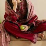 Zara Shahjahan Embroidered Karandi 3pc