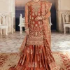 Afrozeh - Burnt Orange Dress