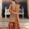 Afrozeh - Burnt Orange Dress