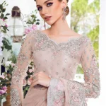Maria B | Couture Dhalia Pink Saree