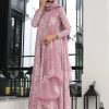 Bareeze Embroidered pink 3pc dress