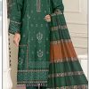 Dhanak Embroidered Green 3pc