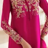 Kanwal Malik Raw Silk Party wear 3pc