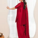 Cherry- Silk handmade Dress