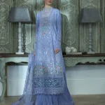 Maria B- Luxury Lawn Chikankari 3pc