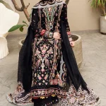 Qalamkar - Unstitch Embroidered Lawn 3pc