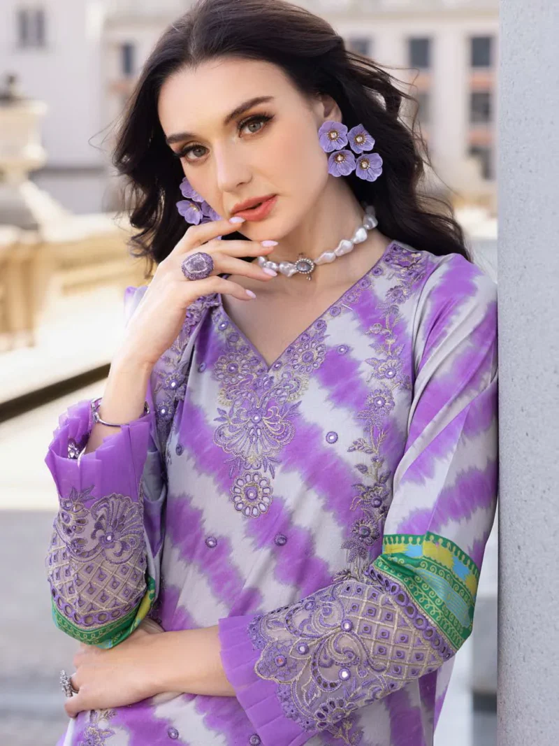 Charizma - Embroidered Lawn Unstitched 3Pc Dress