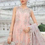 Maria B- Embroidered Chiffon 3pc