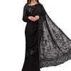 Maria B - Unstitch Black Saree