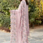 Adan Libas Fuchsia Chikankari 3pc