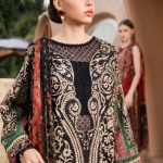 Maria B - Digital Printed Lawn 3pc Dress