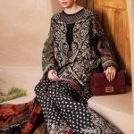 Maria B - Digital Printed Lawn 3pc Dress
