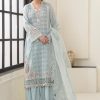 MariaB-Embroidered Cotton Lawn Suit