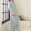 MariaB-Embroidered Cotton Lawn Suit