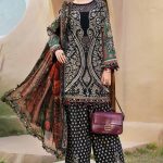 Maria B - Digital Printed Lawn 3pc Dress