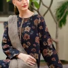 BAROQUE - 3pc lawn Printed shirt with voile Dupatta