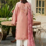 Zara Shahjahan- Embroidered Lawn 3pc