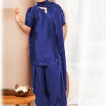KAIDA -black Silk handmade Dress