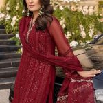 Azure Embroidery Chiffon Collection