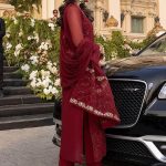 Azure Embroidery Chiffon Collection