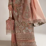 Hussain Rehar- Luxury Partywear Dress
