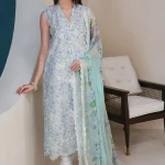 Baroque- Embroidered Lawn 3pc