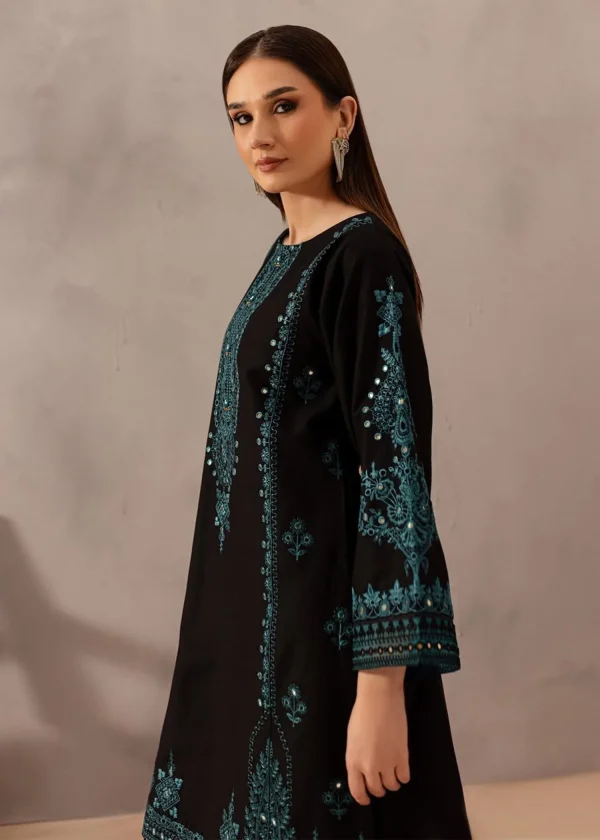 Lawn Embroidered With Paani Sheesha 9mm Work