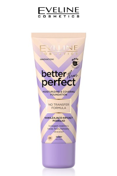 EVELINE BETTER THAN PERFECT FOUNDATION 01 IVORY NEUTRAL