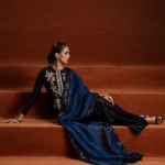 Hussain Rehar - Negra Partywear 3pc Dress