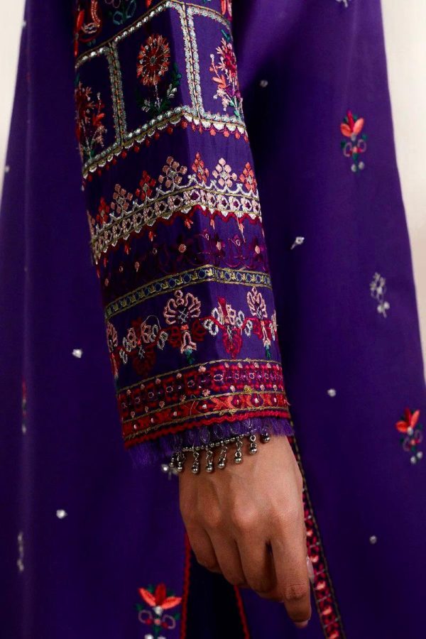 Zara Shahjahan-Embroidered Lawn 3pc