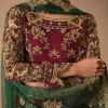 burgundy Dusk Embroidered Formal Suit