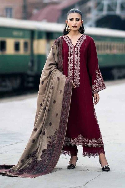Batik - Embroidered Lawn 3PC Suit