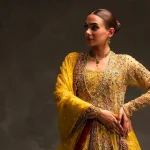 Ahmad Sultan-Bridal Mehndi Dress