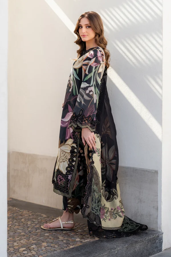 BAROQUE : Lawn 3pc with patches 
