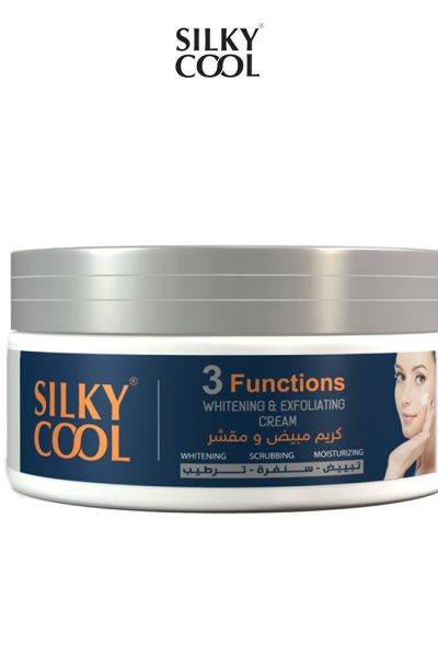 Silky Cool -3 in 1 Whitening & Exfoliating Cream