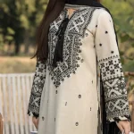 Embroidered Lawn 3pc suit