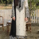 Embroidered Lawn 3pc suit