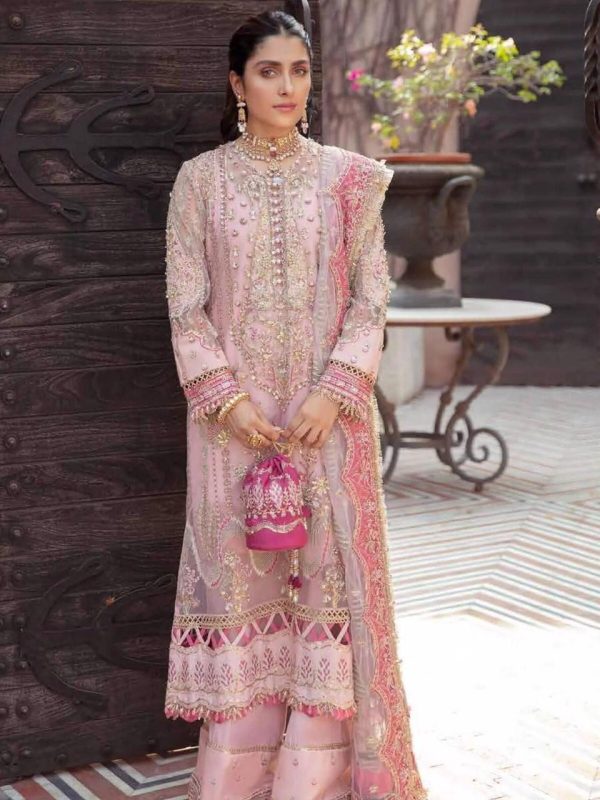 Afrozeh- Luxury Embroidered 3pc
