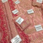 Afrozeh- Luxury Embroidered 3pc