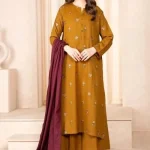 BAROQUE - Embroidered Lawn With Digital Diamond Dupatta
