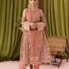 Embroidered Bridal 3pc Dress