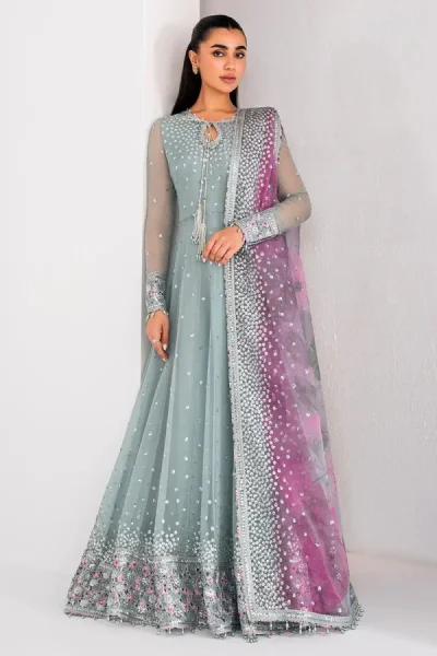 Jazmin- Luxury Embroidered Chiffon Maxi 3pc