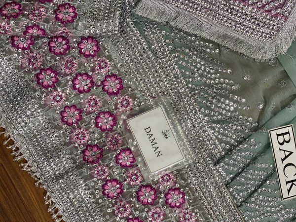 Jazmin- Luxury Embroidered Chiffon Maxi 3pc