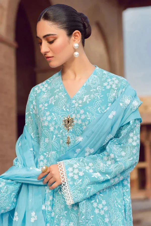 Bareeze Embroidered Lawn 3pc
