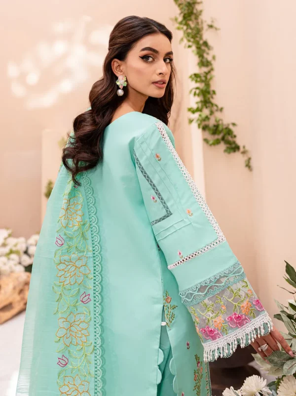 Aqua Green - chikankari Collection
