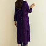 Embroidered Chiffon 3 PC Formals Dress